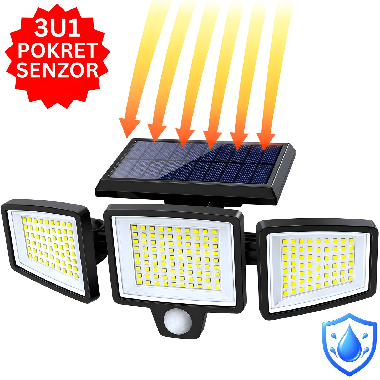 Solarni Reflektor sa Senzorom Pokreta
