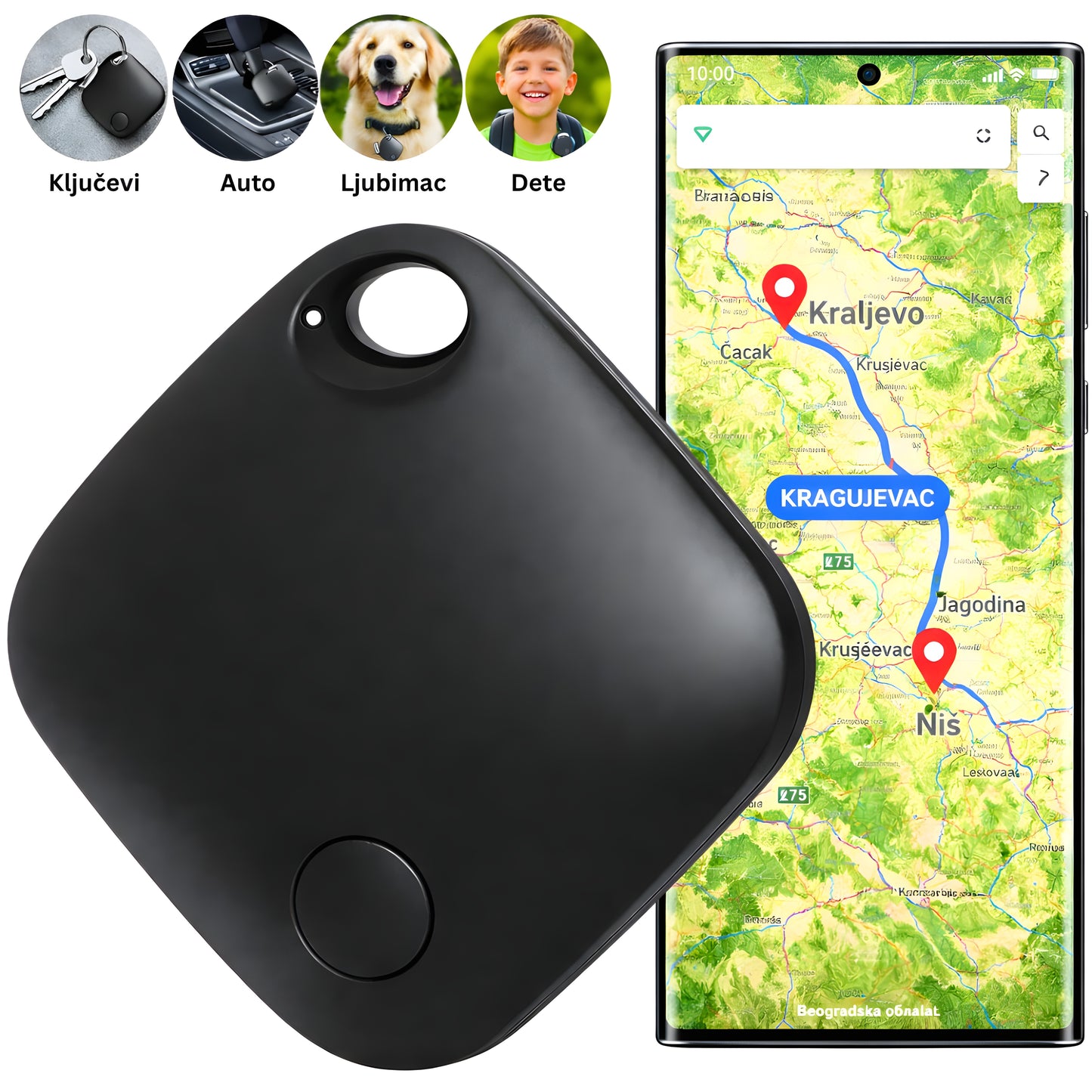 GPS Mini Lokator - Android i Iphone
