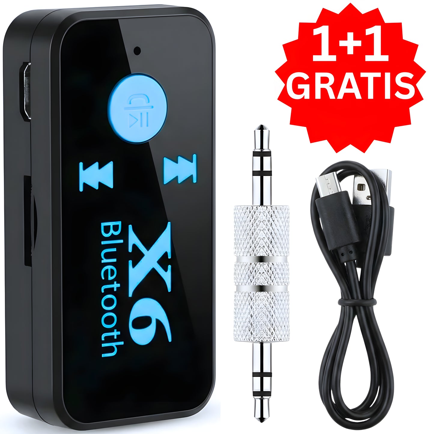 X6 Bluetooth Prijemnik za Auto (1+1 GRATIS)