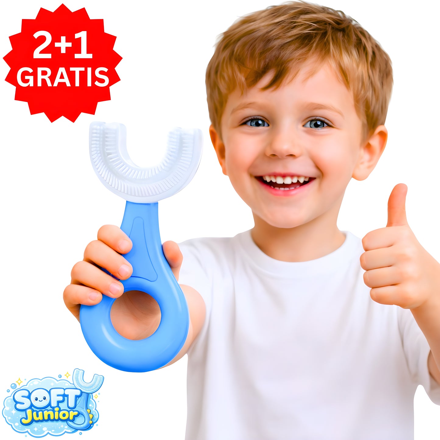Dečija Kružna Četkica za Zube - SOFT Junior 2+1 GRATIS