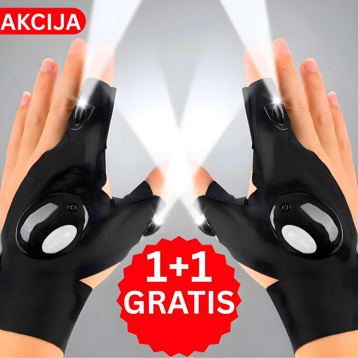 Rukavice za Rad po Mraku 1+1 GRATIS