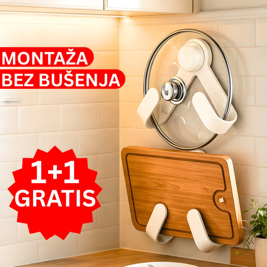 Vakuumski Kuhinjski Držač 1+1 GRATIS