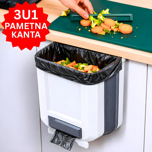 3U1 Sklopiva Viseća Kanta za Smeće
