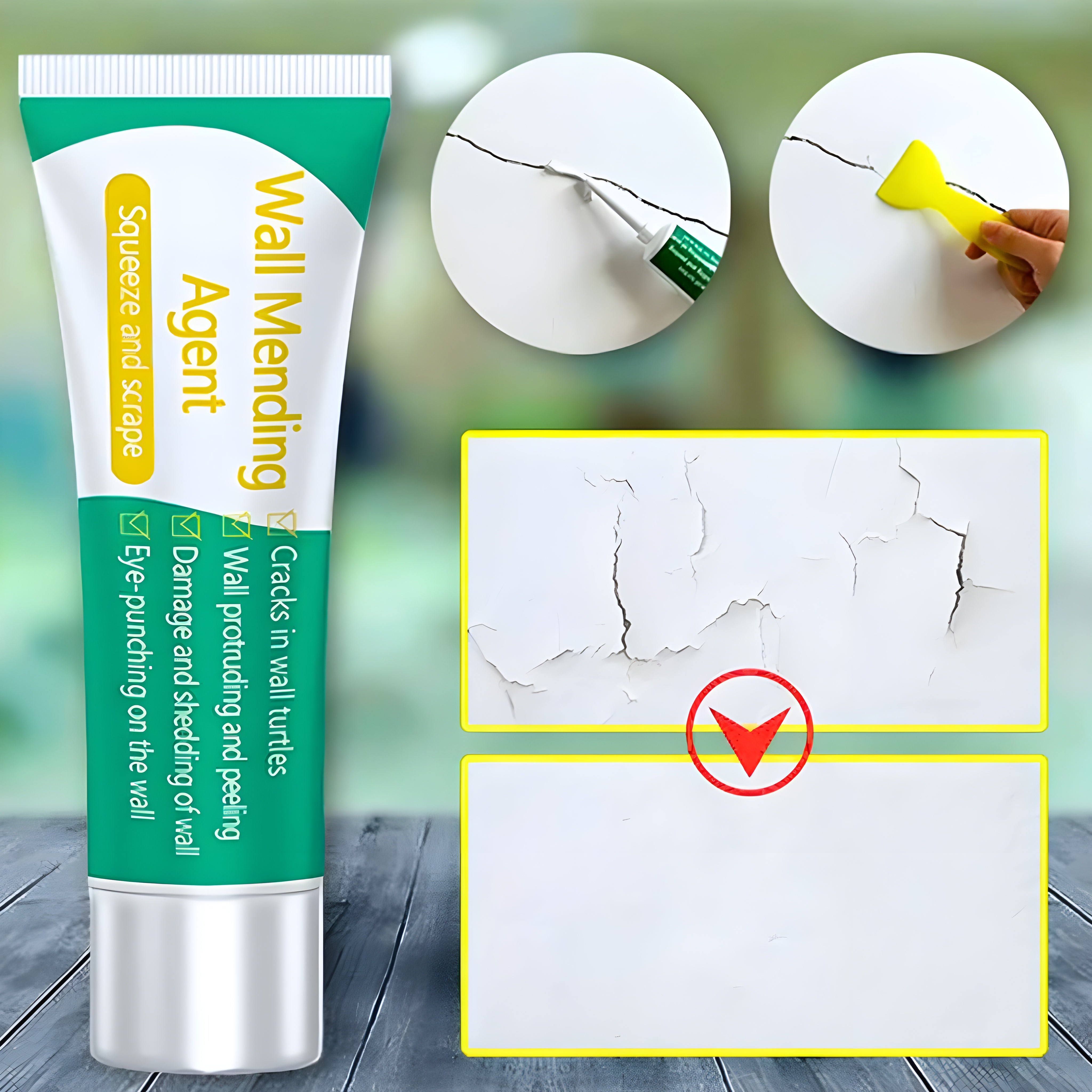 WallPRO - Pasta za Pukotine i Pohabane Zidove
